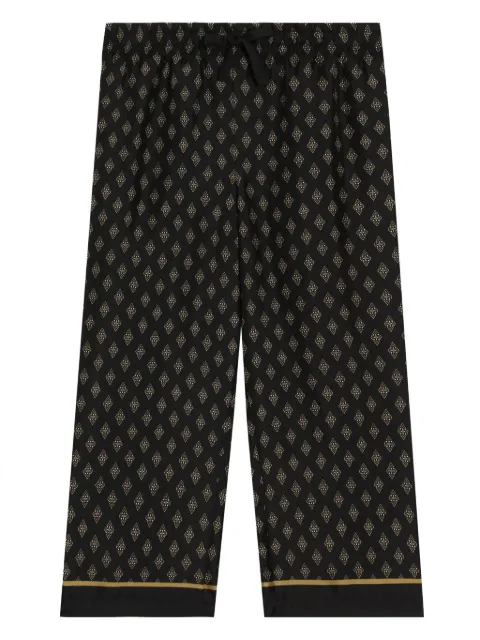 Dolce & Gabbana Kids pants con motivo geométrico