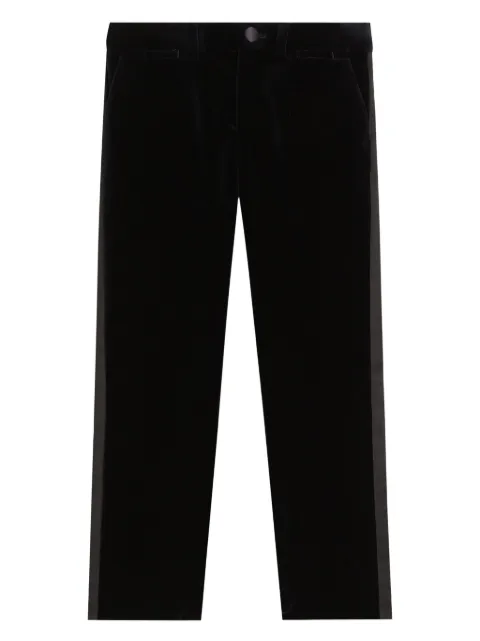 Dolce & Gabbana Kids pantalones con panel lateral
