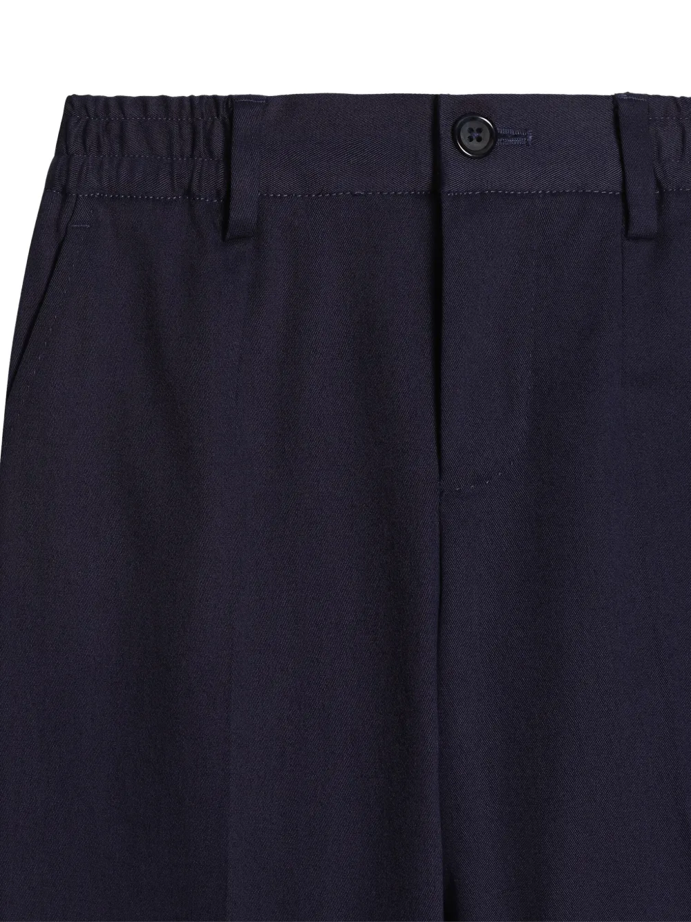 Dolce & Gabbana Embroidered Logo Trousers In Blue