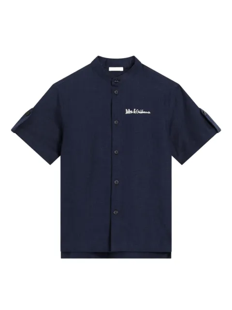 Dolce & Gabbana Kids embroidered shirt