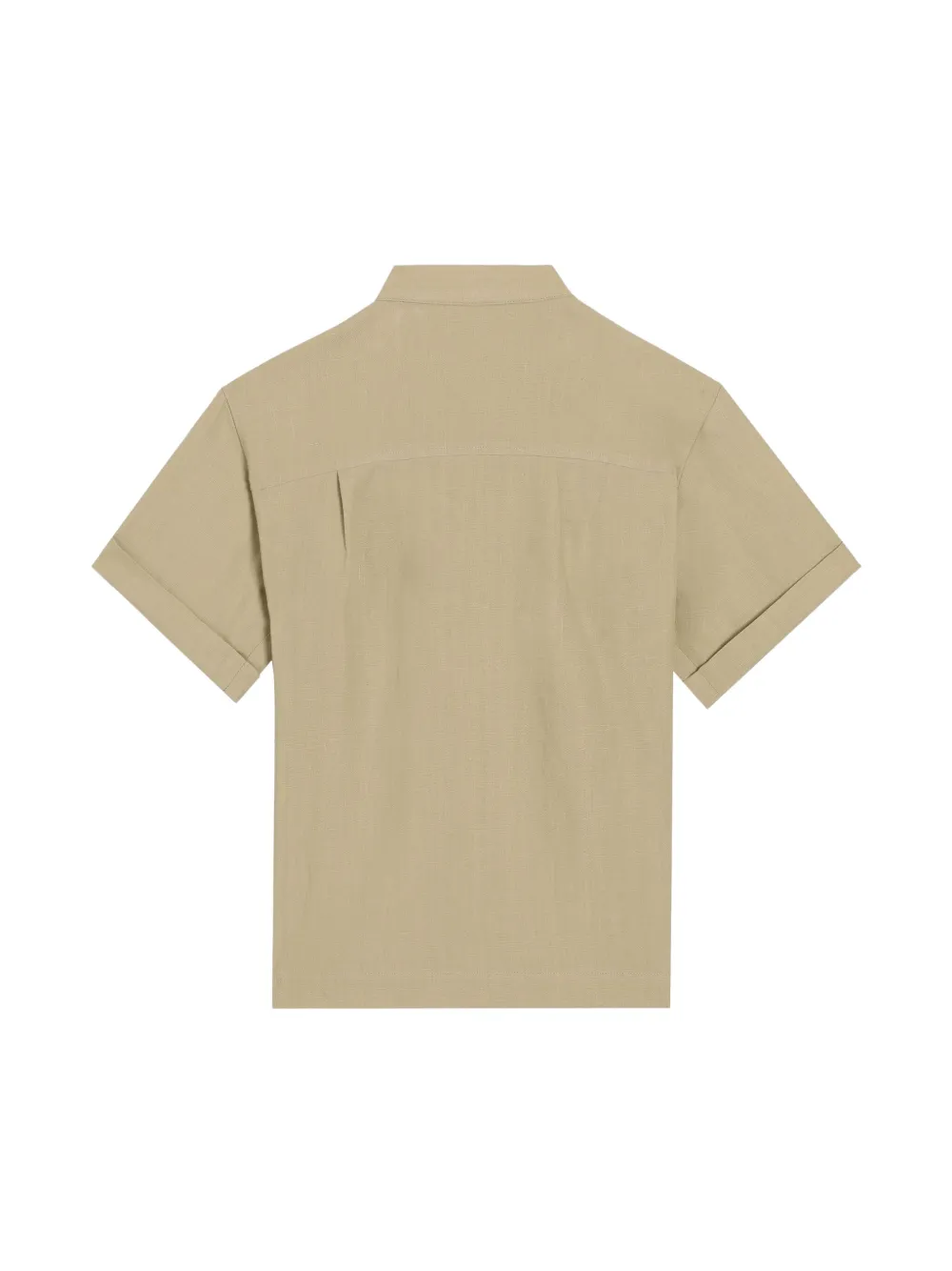 Dolce & Gabbana Kids Shirt met geborduurd logo - Beige