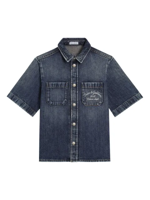 Dolce & Gabbana Kids denim shirt