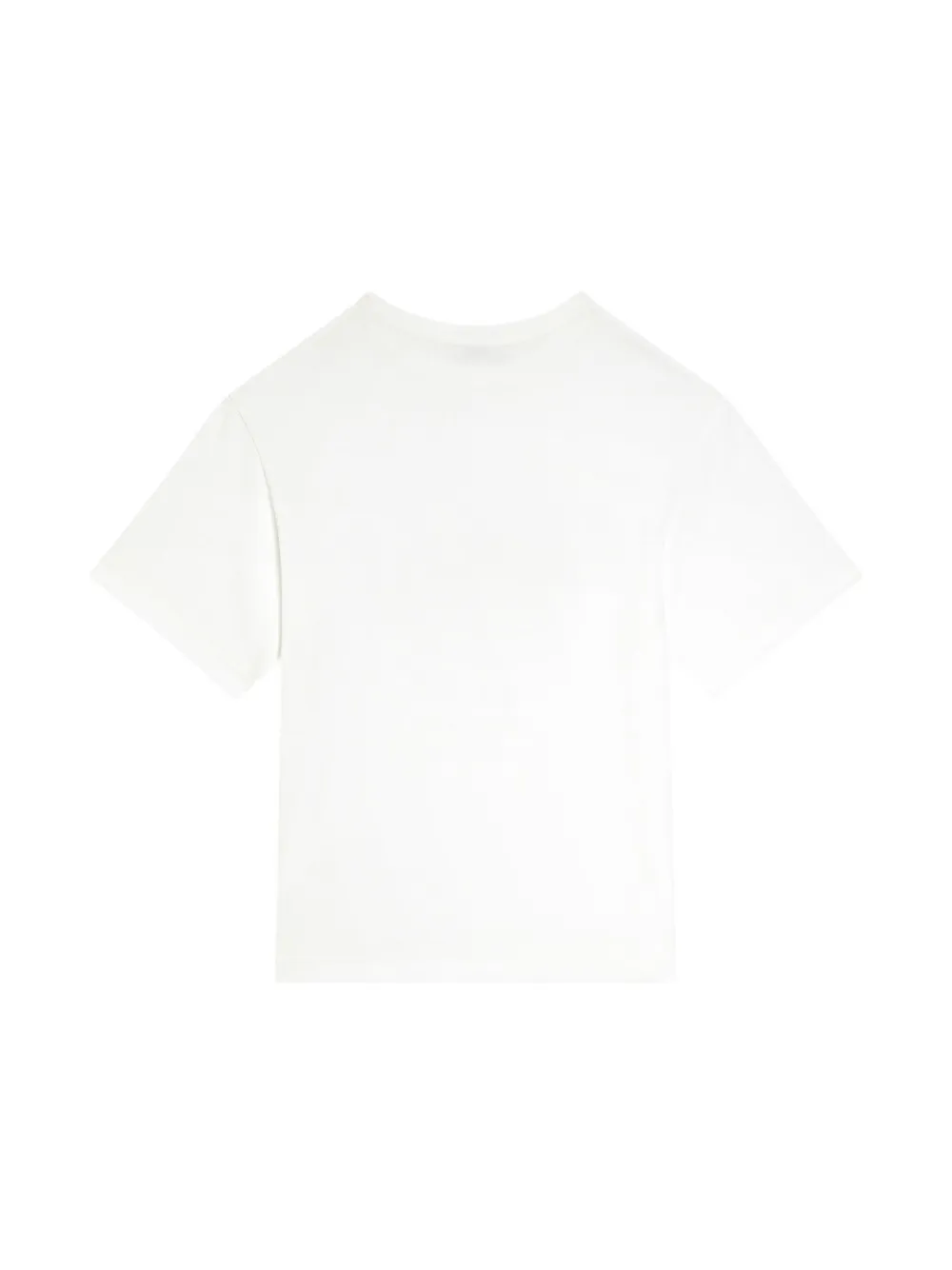 Dolce & Gabbana Kids T-shirt met logoprint - Wit