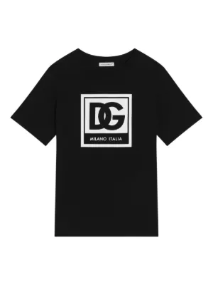Dolce & Gabbana Kids コットン Tシャツ | ブラック | FARFETCH JP