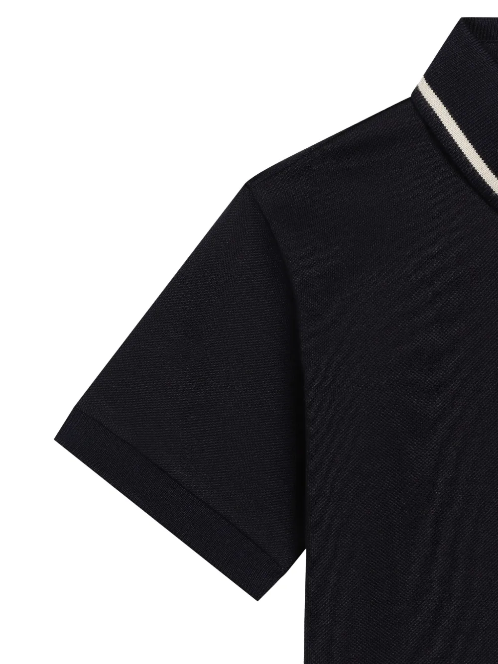 Dolce & Gabbana Kids Poloshirt met logoprint Blauw
