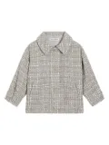 Dolce & Gabbana Kids tartan-check jacket - Grey