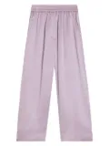 Dolce & Gabbana Kids satin pajama pants - Purple