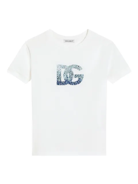 Dolce & Gabbana Kids logo-studded T-shirt