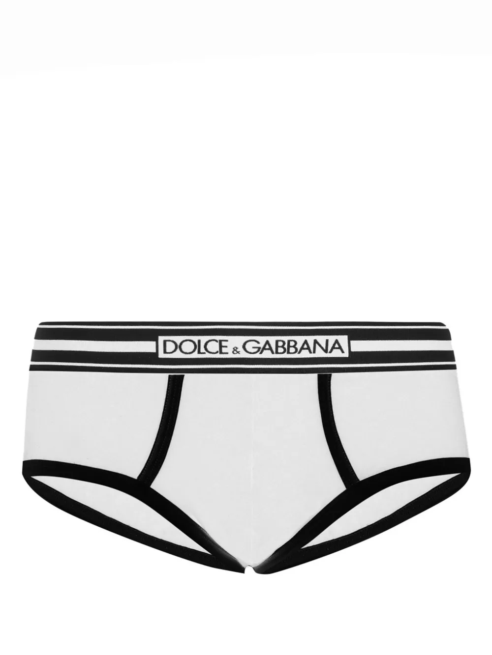 Dolce & Gabbana Slip met logoprint Wit
