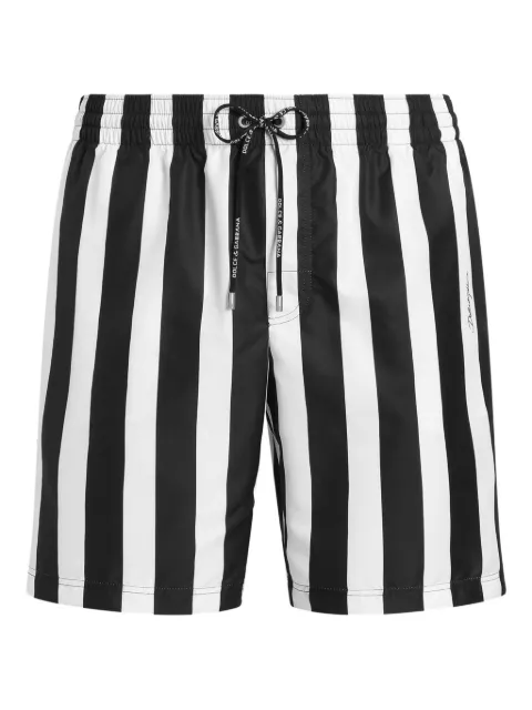 Dolce & Gabbana short de bain à design rayé