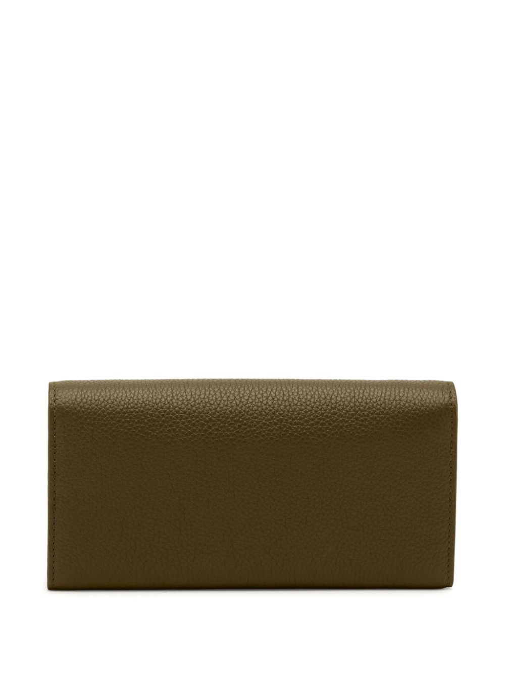 Ferragamo Gancini wallet on chain - Green