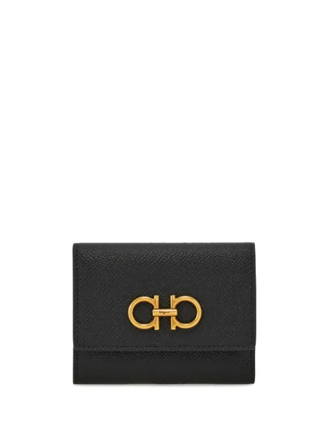 Ferragamo Gancini tri-fold wallet