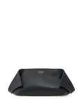 Ferragamo leather makeup bag - Black