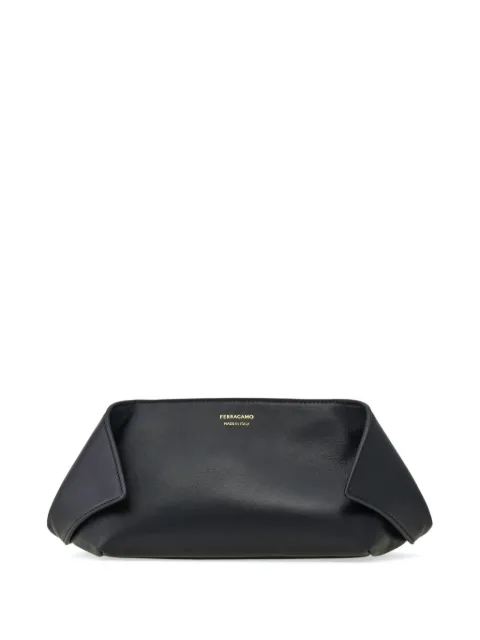 Ferragamo leather makeup bag