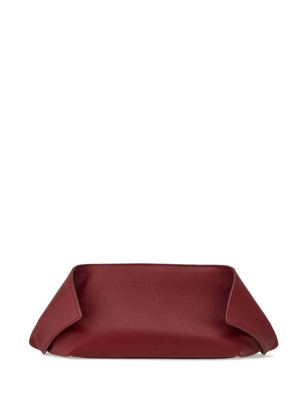 Ferragamo Leren make-up tas - Rood