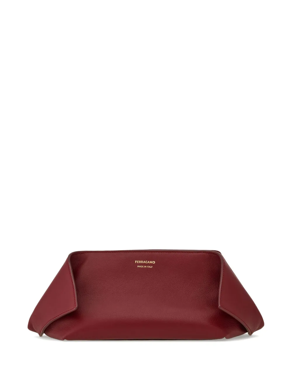 Ferragamo leather makeup bag | Red | Image 1