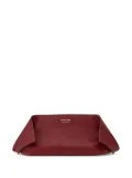 Ferragamo leather makeup bag - Red