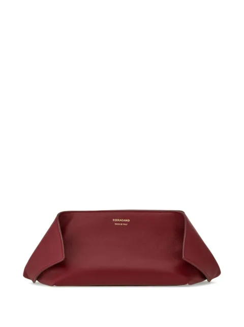Ferragamo leather makeup bag