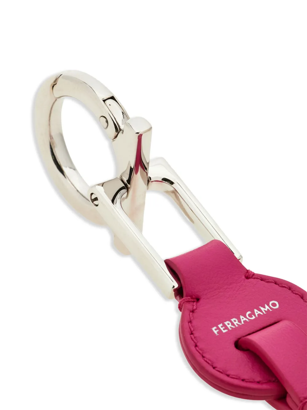 Ferragamo Gancini sleutelhanger Roze