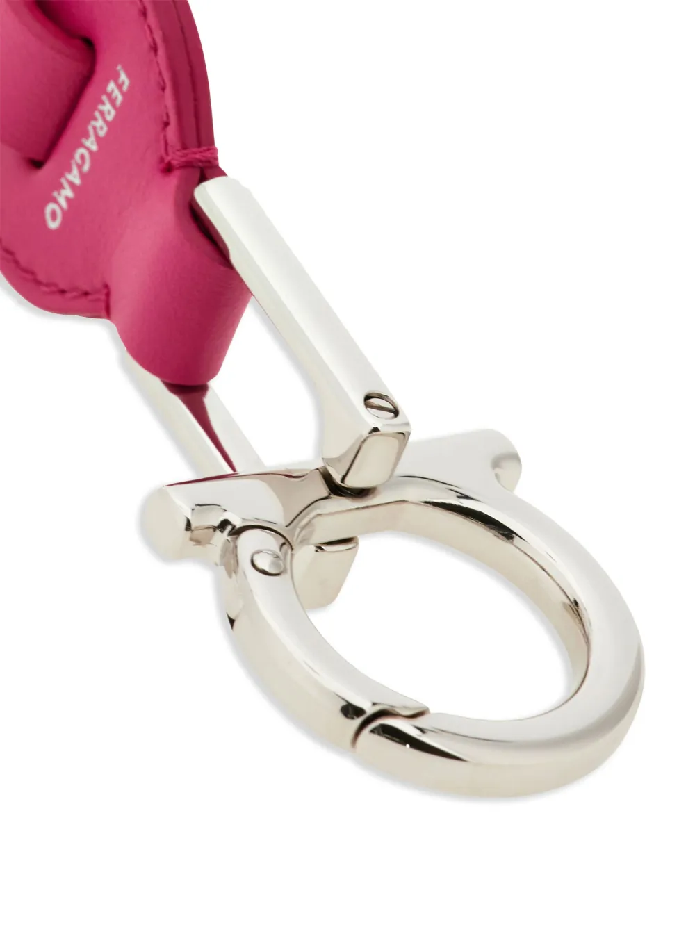 Ferragamo Gancini sleutelhanger Roze