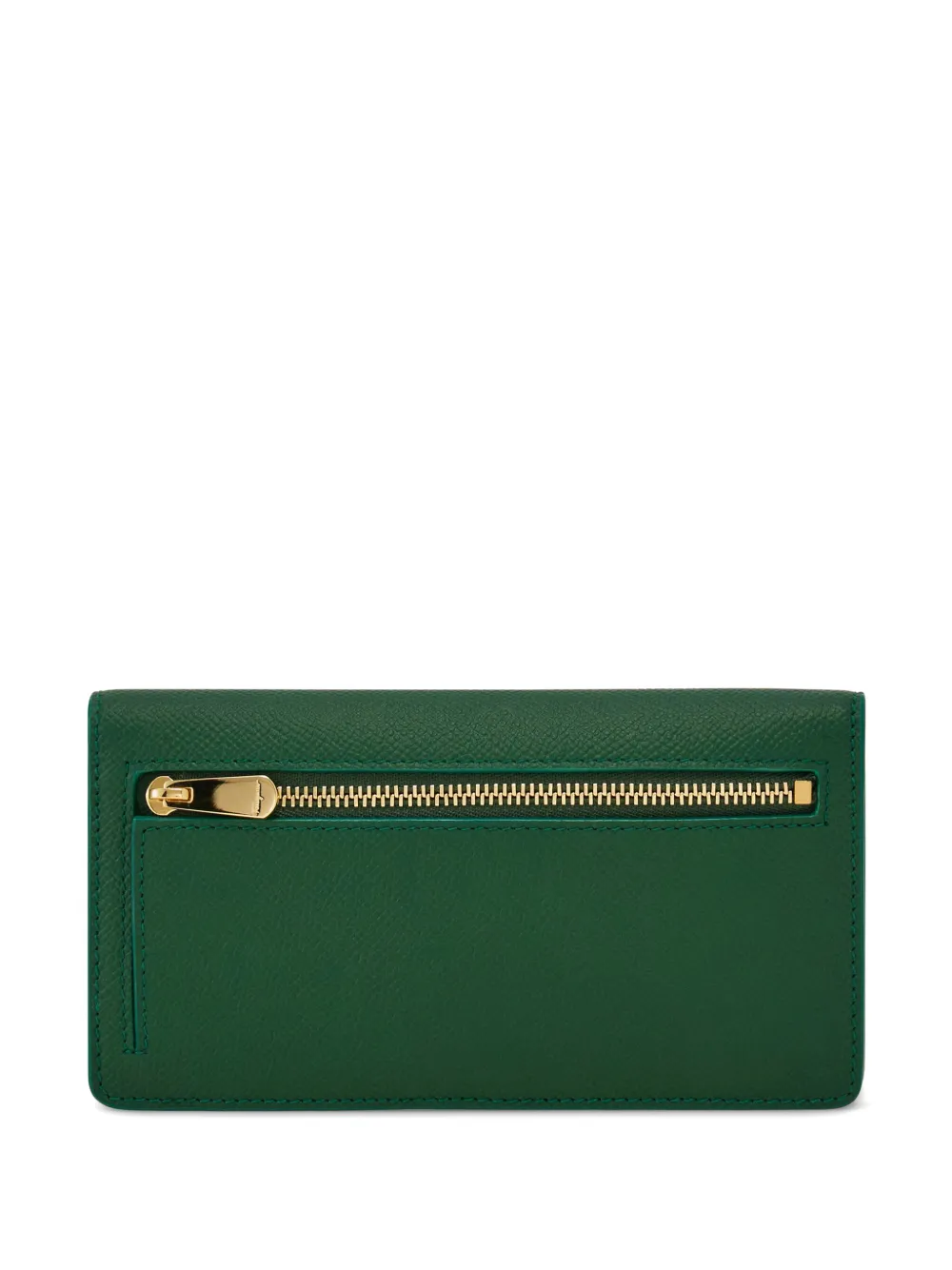 Ferragamo Gancini continental wallet - Groen