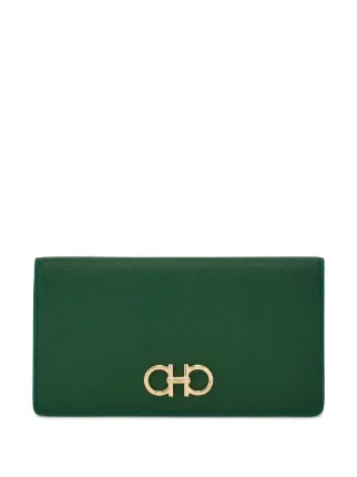 女性が喜ぶ♪ Ferragamo ガンチーニ 長財布 | グリーン | FARFETCH JP 小物
