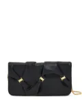 Ferragamo chain wallet - Black