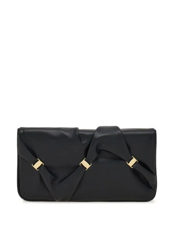 関税込【Ferragamo】チェーンウォレット ブラック Ferragamo チェーンウォレット | ブラック | FARFETCH JP