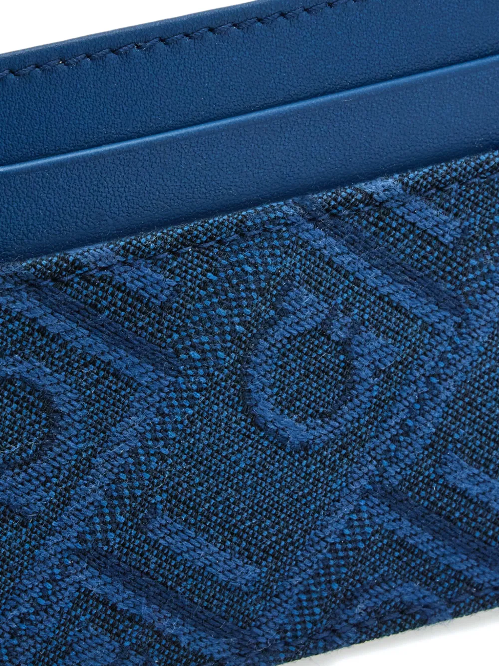 Ferragamo Pasjeshouder met monogram jacquard Blauw