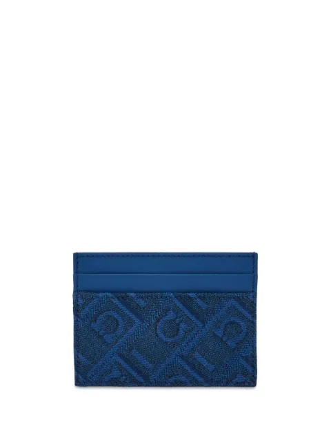 Ferragamo monogram-jacquard cardholder 779879 - 0
