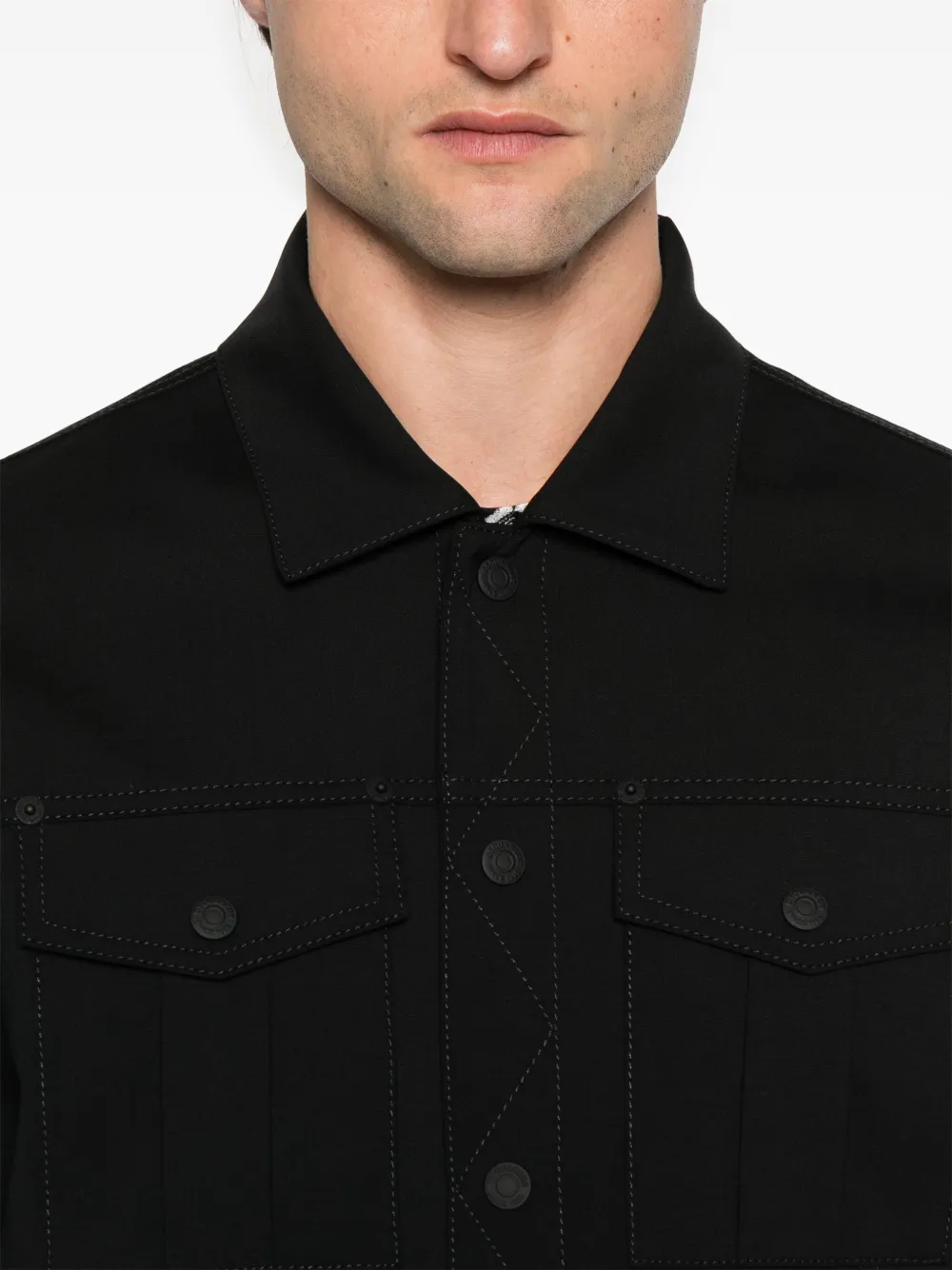 DSQUARED2 Chic Urban jack Zwart