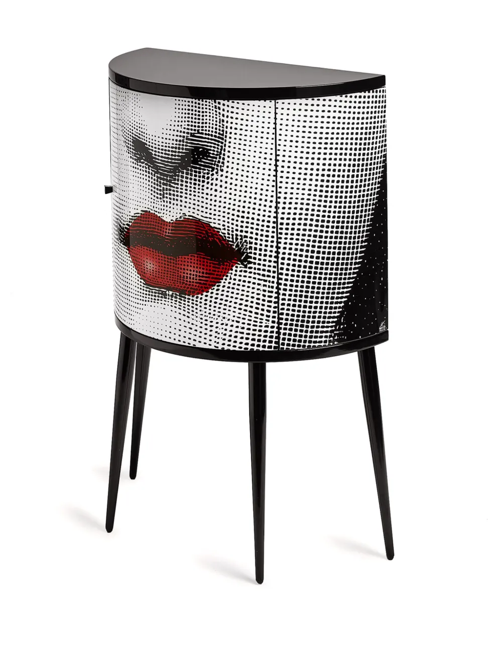 Fornasetti Consolle Bocca Cabinet - Black 