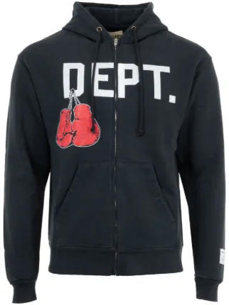 最新人気 Boxing DEPT. GALLERY Merch AO FARFETCH | Black | Hoodie Zip トップス
