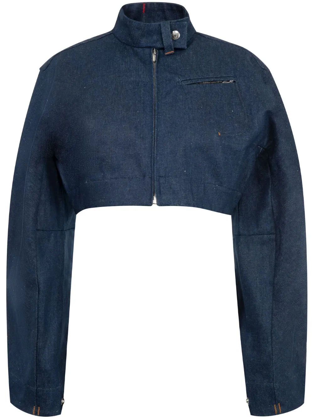Jacquemus Cabrio denim jack Blauw