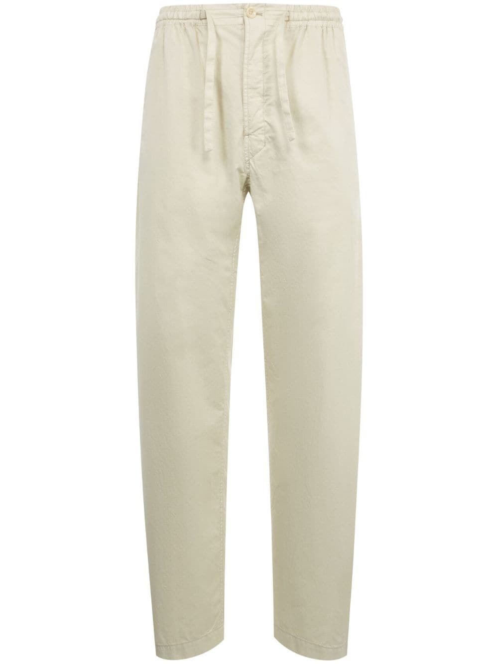 Shop Lemaire Straight-leg Trousers In Neutrals