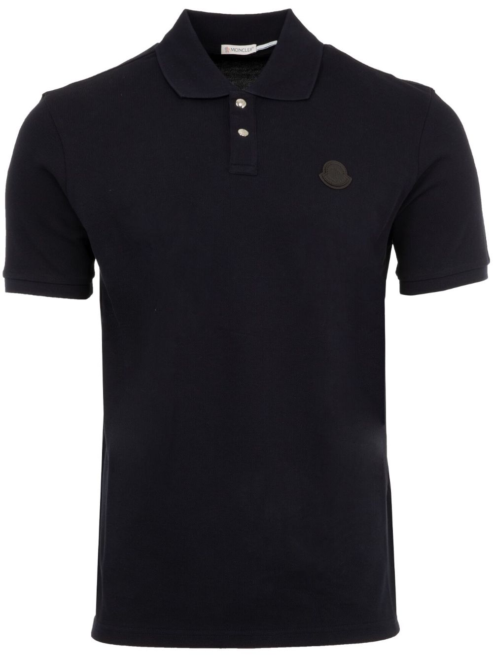 logo-appliqué polo shirt