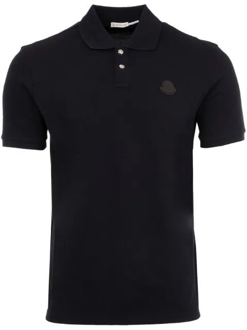 Moncler logo-appliqué polo shirt
