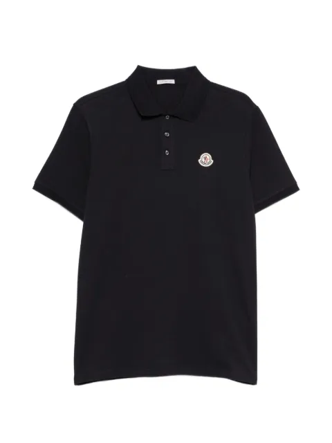 Moncler logo-appliqué polo shirt