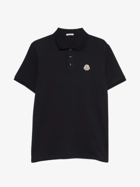 Moncler polo à patch logo