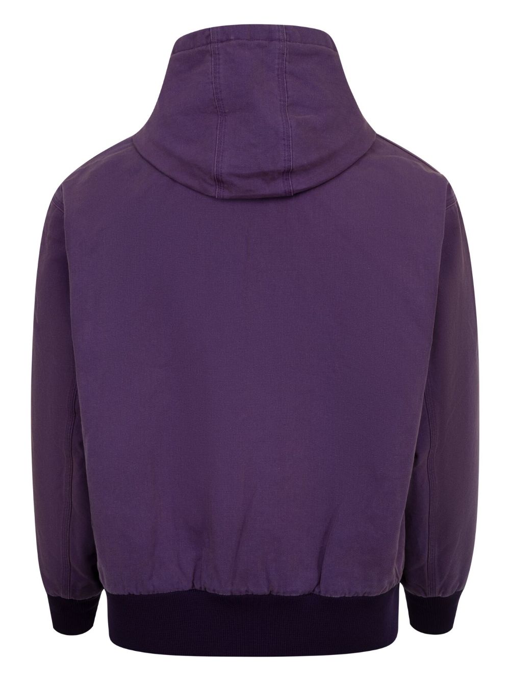 Shop Needles Zipped Hoodie In Purple