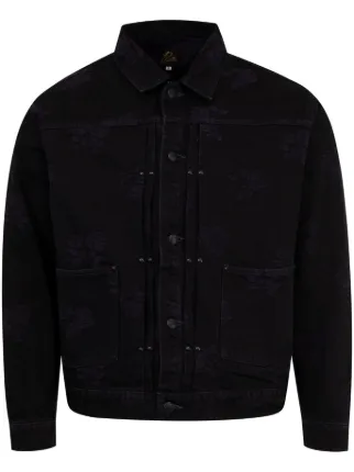 数量は多 Needles FARFETCH | Black | Jacket Denim ジャケット・アウター