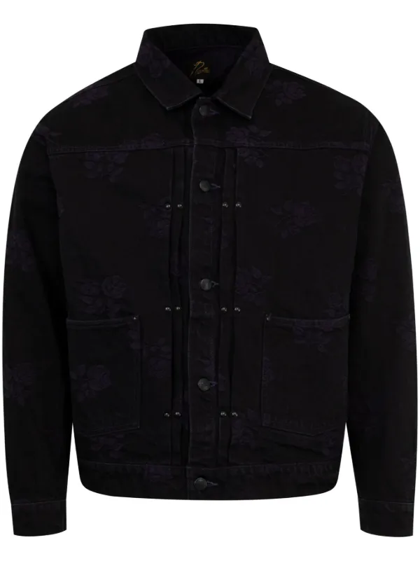 Needles Denim Jacket | Black | FARFETCH