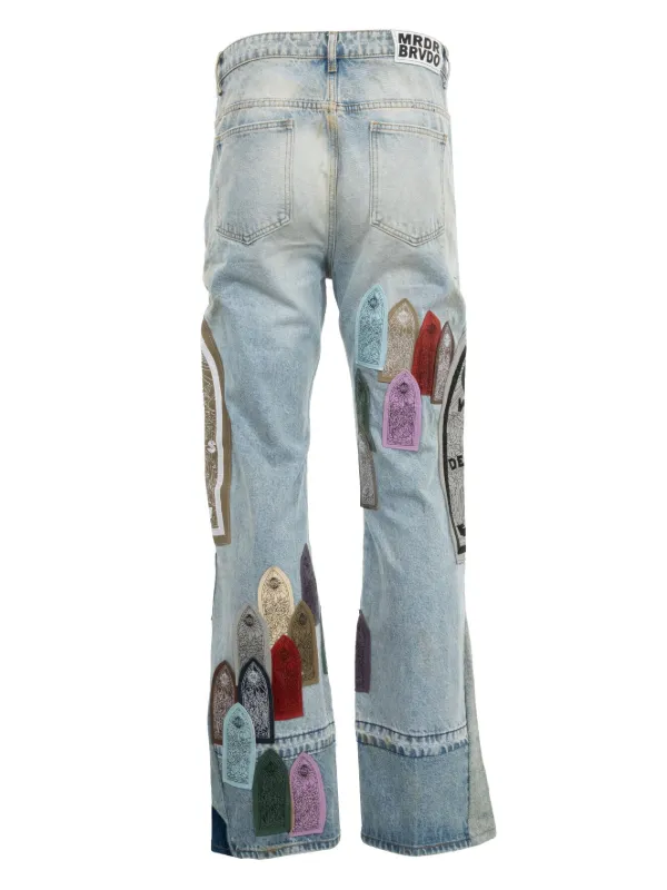 Who Decides War Pastel ジーンズ | ブルー | FARFETCH JP