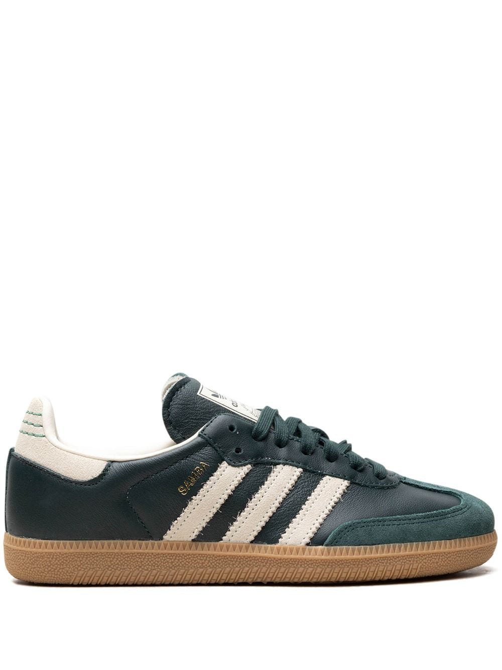 Adidas Samba Shadow Green Cream White Gold Metallic Sneakers Green FARFETCH