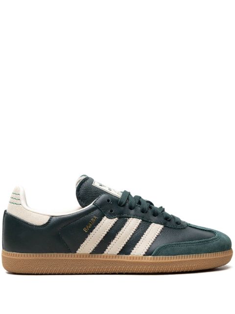 hype adidas Samba "Shadow Green Cream White Gold Metallic" sneakers 