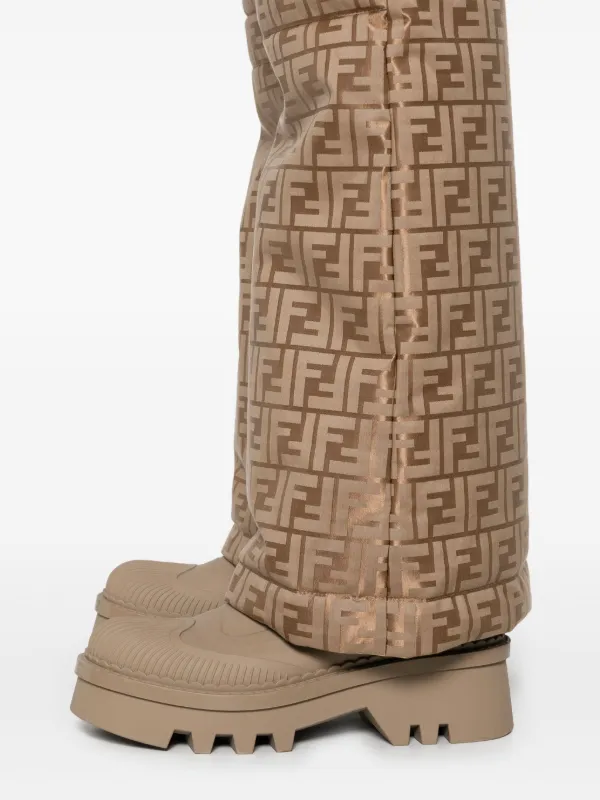 FENDI FF Ski Trousers | Brown | FARFETCH ID