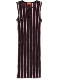 Missoni sequined ribbed mini dress - Black
