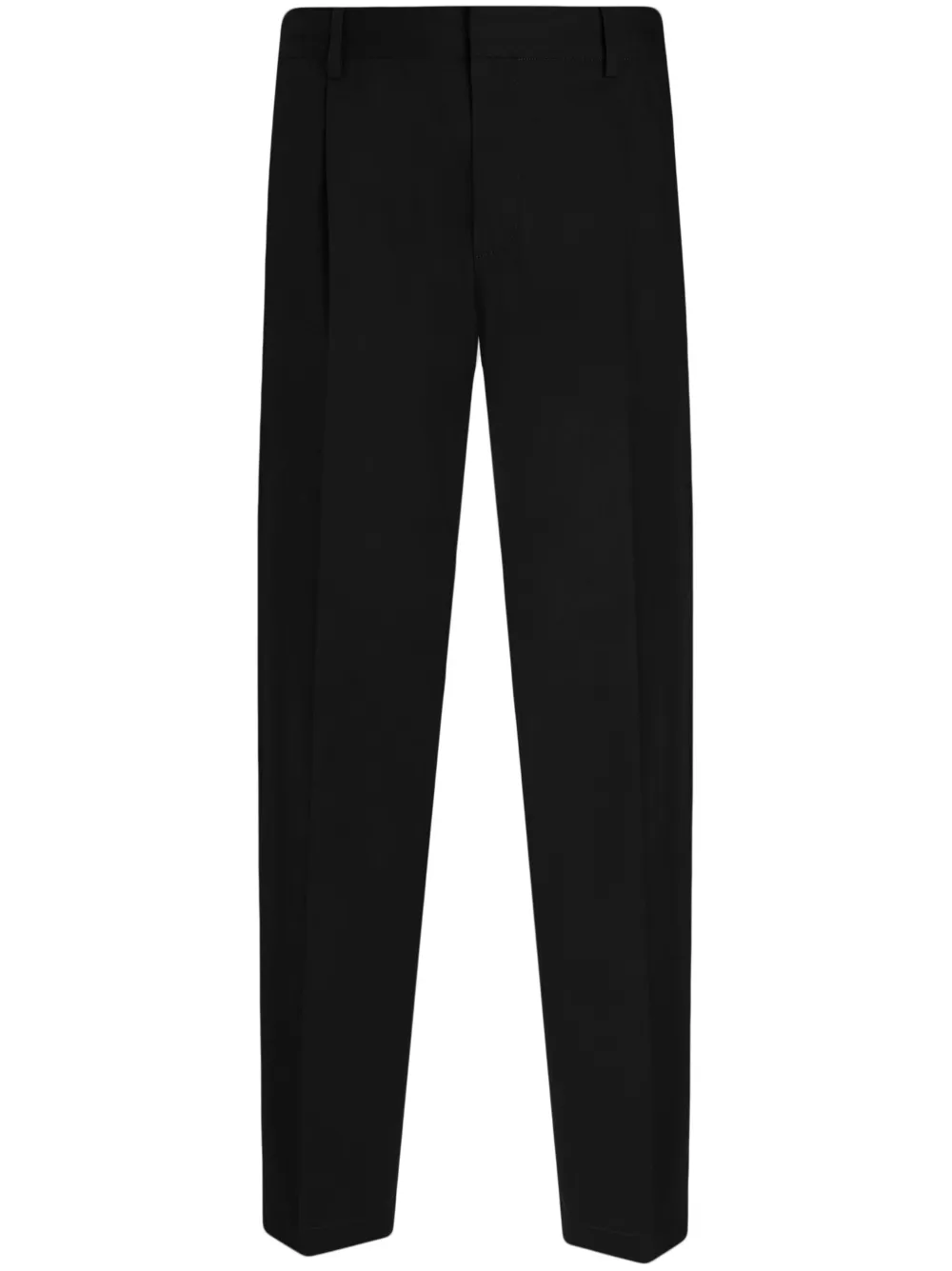 pleat-detail trousers