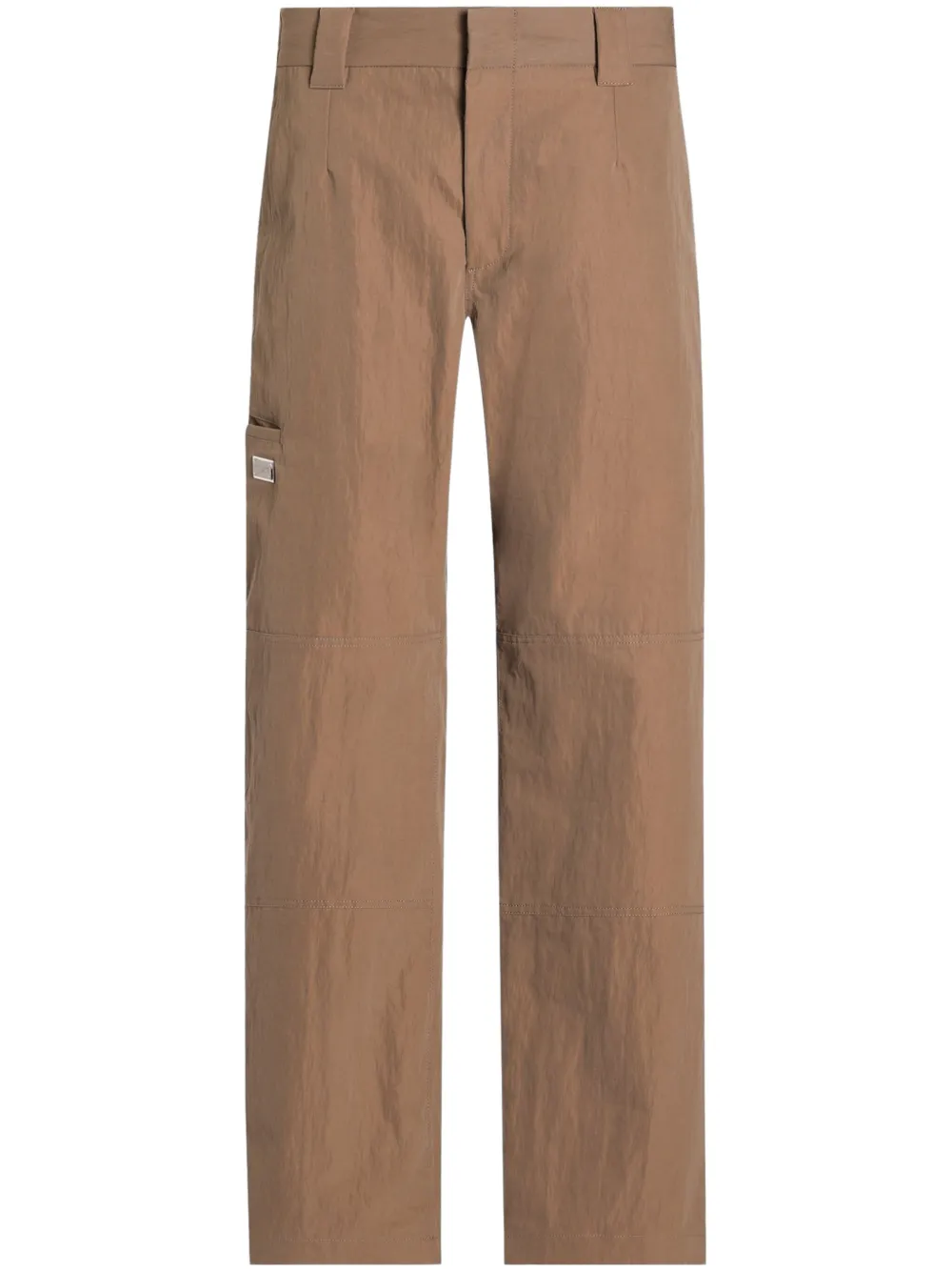 straight-leg trousers