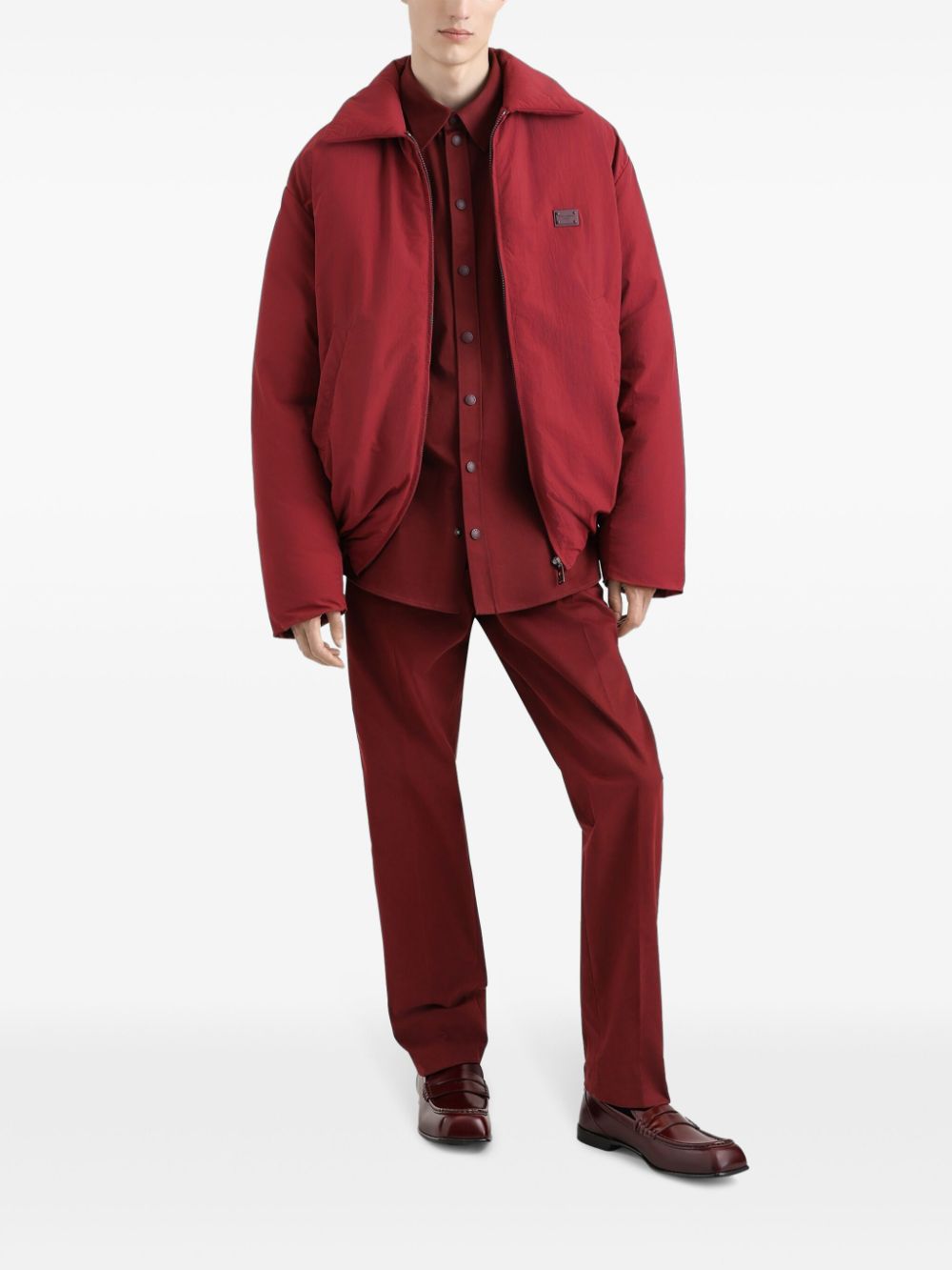 Dolce & Gabbana Slim-fit broek - Rood